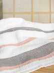Σετ Πετσέτες Μπάνιου 3τμχ. Homelovers Organic 30X30+50X80+70X130 / White Pink